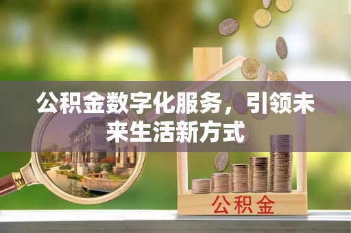 霞浦公积金数字化服务，引领未来生活新方式
