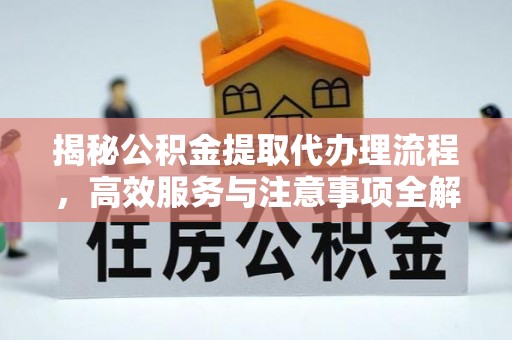 霞浦揭秘公积金提取代办理流程，高效服务与注意事项全解析