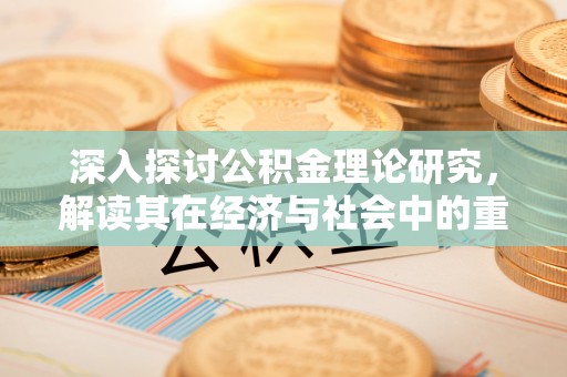 霞浦深入探讨公积金理论研究，解读其在经济与社会中的重要角色