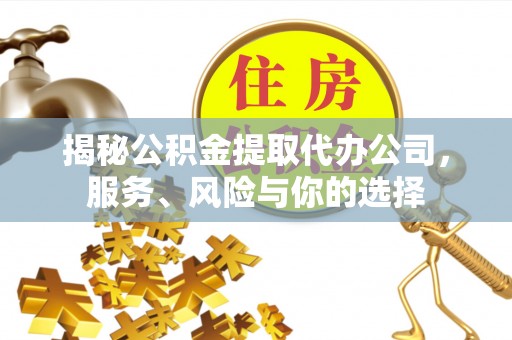 霞浦揭秘公积金提取代办公司，服务、风险与你的选择
